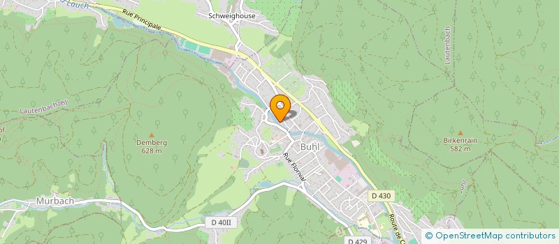 localisation de l'entreprise MADAME MELANIE HESS  BUHL