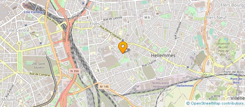 localisation de l'entreprise MADAME MELANIE HIMMESOETE à LILLE