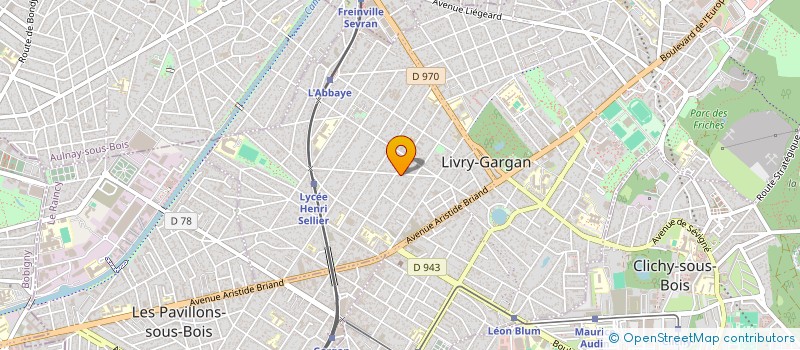 localisation de l'entreprise MADAME MELANIE HORTA AFONSO à LIVRY-GARGAN