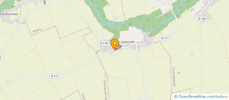 localisation de l'entreprise MADAME MELANIE HUBERT à MOLEANS