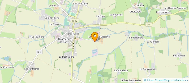 localisation de l'entreprise MADAME MELANIE HUET à LOIREAUXENCE