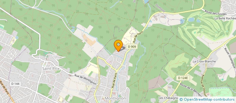 localisation de l'entreprise MADAME MELANIE HUMPHREY  MONTLIGNON