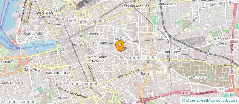localisation de l'entreprise MADAME MELANIE IBRAHIM à MARSEILLE