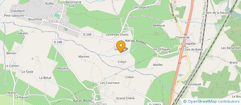 localisation de l'entreprise MADAME MELANIE IGLESIAS à CEZAC
