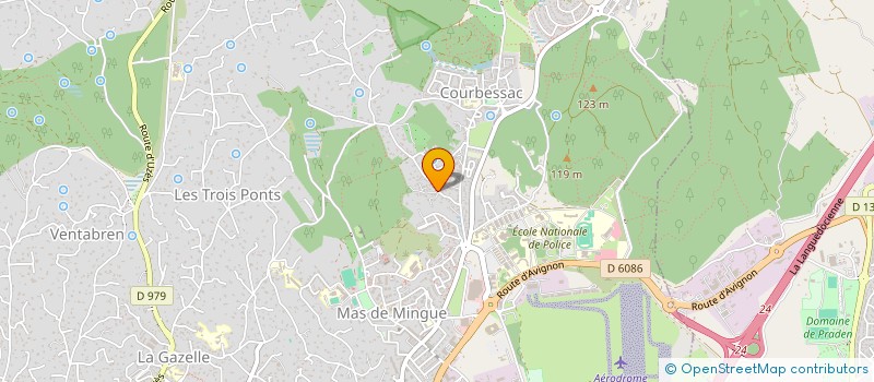 localisation de l'entreprise MADAME MELANIE JACOBO  NIMES