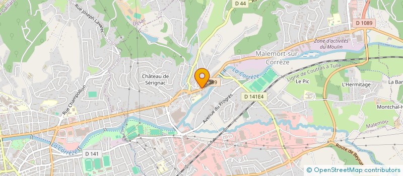 localisation de l'entreprise MADAME MELANIE JANUARIO  MALEMORT