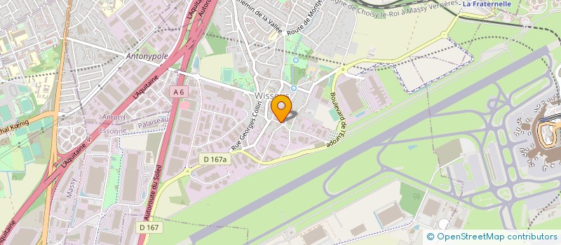 localisation de l'entreprise MADAME MELANIE JAPAUD  WISSOUS