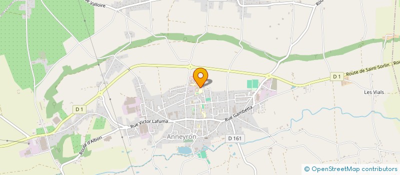 localisation de l'entreprise MADAME MELANIE JARVIS  ANNEYRON