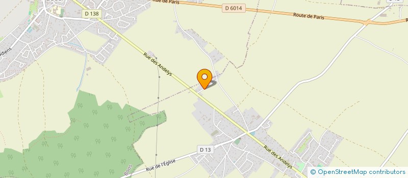 localisation de l'entreprise MADAME MELANIE JEDRUSIAK  LA NEUVILLE-CHANT-D'OISEL