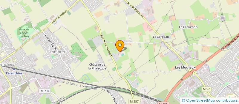 localisation de l'entreprise MADAME MELANIE JENNEQUIN  LAVENTIE