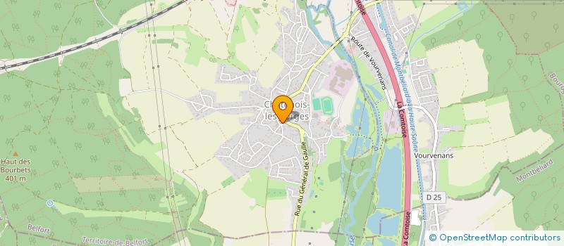 localisation de l'entreprise MADAME MELANIE JOIGNEAUX à CHATENOIS-LES-FORGES