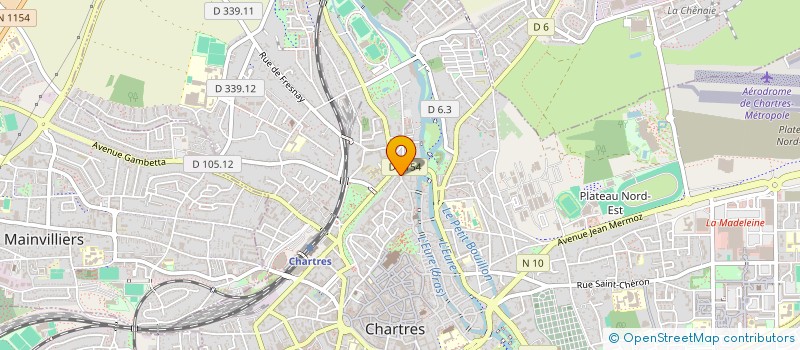 localisation de l'entreprise MADAME MELANIE JOLIVET à CHARTRES