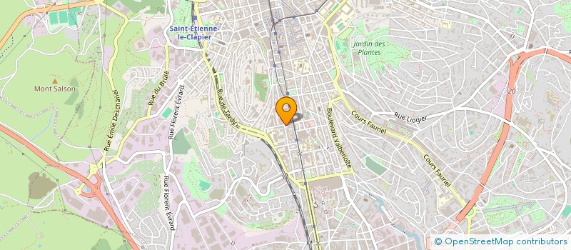 localisation de l'entreprise MADAME MELANIE JOUAK  COMMELLE-VERNAY