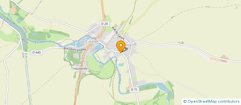 localisation de l'entreprise MADAME MELANIE JOUAN  GOUY