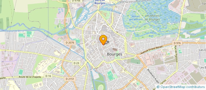 localisation de l'entreprise MADAME MELANIE JOUANNEAU  BOURGES