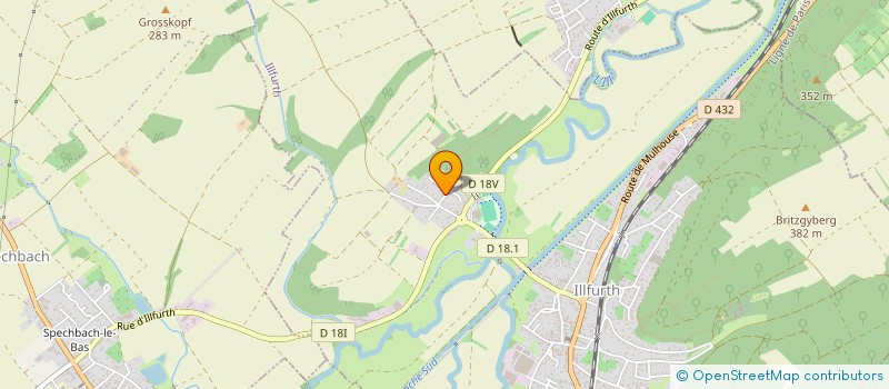 localisation de l'entreprise MADAME MELANIE JULIAN  ILLFURTH