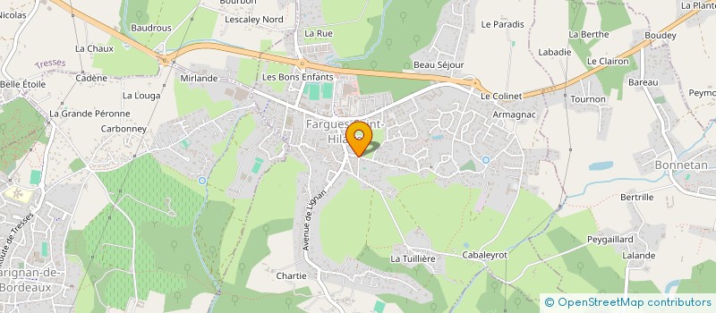 localisation de l'entreprise MADAME MELANIE JUST  FARGUES-SAINT-HILAIRE