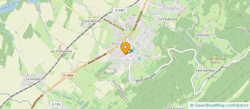 localisation de l'entreprise MADAME MELANIE KESSLER à LONS-LE-SAUNIER