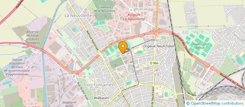 localisation de l'entreprise MADAME MELANIE KLEIBER  REIMS