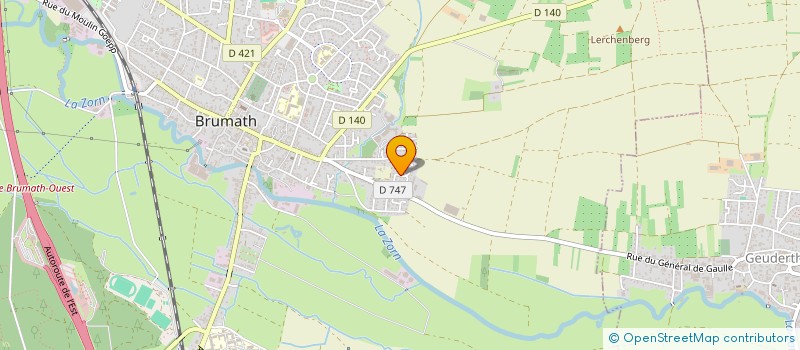 localisation de l'entreprise MADAME MELANIE KOPPITZ  KRIEGSHEIM