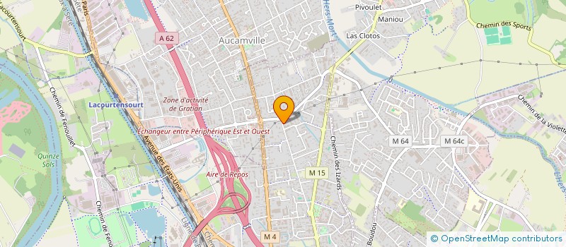 localisation de l'entreprise MADAME MELANIE KPOGHOMOU à TOULOUSE