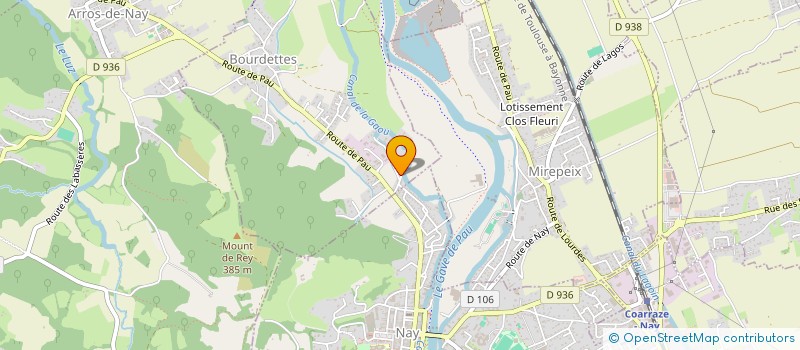 localisation de l'entreprise MADAME MELANIE LACAU  BOURDETTES