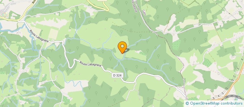 localisation de l'entreprise MADAME MELANIE LACAZETTE JACOB  LASSEUBE