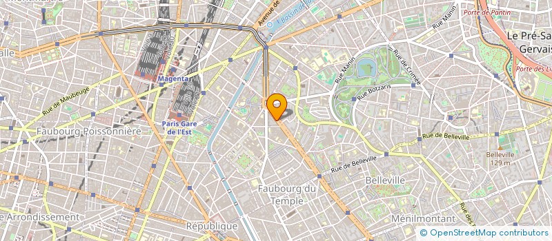 localisation de l'entreprise MADAME MELANIE LACROIX  PARIS