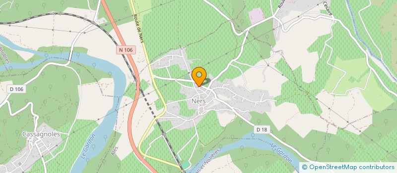 localisation de l'entreprise MADAME MELANIE LAFANECHERE  NERS