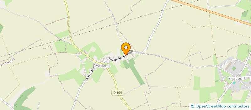 localisation de l'entreprise MADAME MELANIE LAIGLE  BEAUVOIS