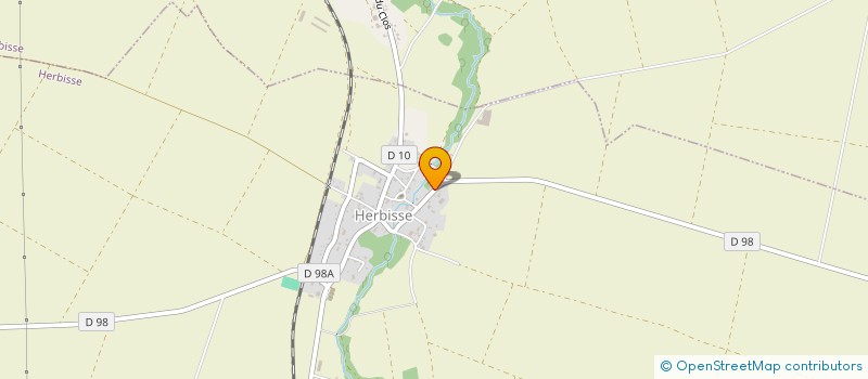 localisation de l'entreprise MADAME MELANIE LALLEMENT  HERBISSE