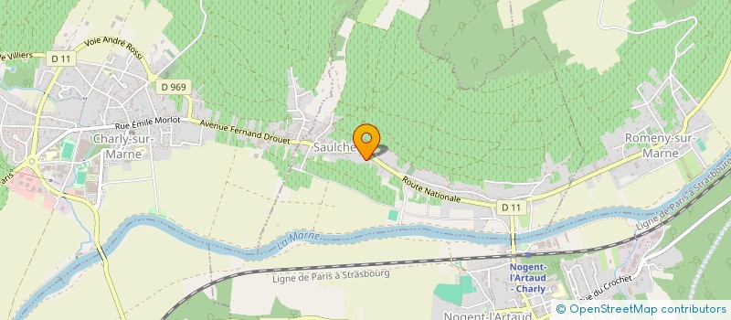 localisation de l'entreprise MADAME MELANIE LAMOTTE  VILLIERS-SAINT-DENIS