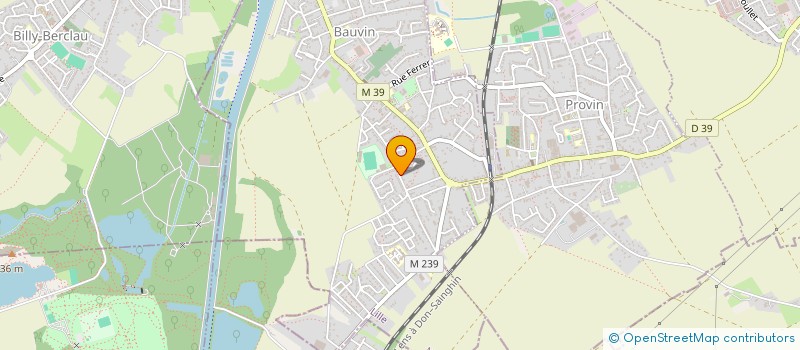 localisation de l'entreprise MADAME MELANIE LAMOTTE  BAUVIN