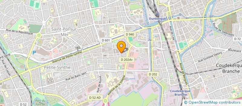 localisation de l'entreprise MADAME MELANIE LANDY à DUNKERQUE