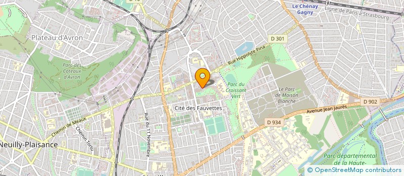 localisation de l'entreprise MADAME MELANIE LANGRAND à NEUILLY-SUR-MARNE