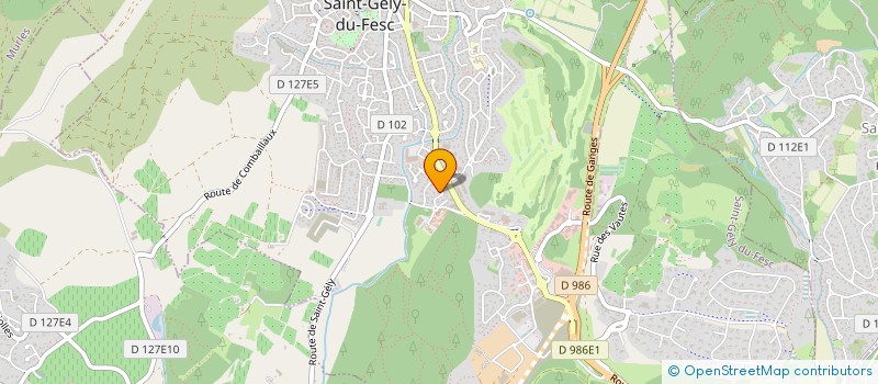 localisation de l'entreprise MADAME MELANIE LAPORTE  MONTPELLIER