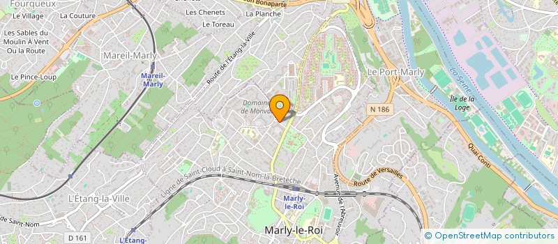 localisation de l'entreprise MADAME MELANIE LAPOSTOLLE  MARLY-LE-ROI