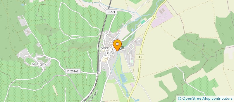localisation de l'entreprise MADAME MELANIE LAPOURIELLE  AVENAY-VAL-D'OR