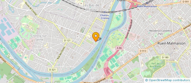 localisation de l'entreprise MADAME MELANIE LARANGE à CROISSY-SUR-SEINE