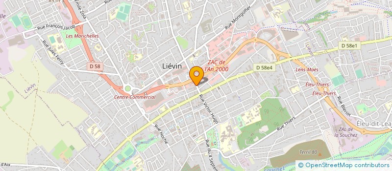 localisation de l'entreprise MADAME MELANIE LASOTA  MAZINGARBE