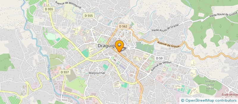 localisation de l'entreprise MADAME MELANIE LATIL  DRAGUIGNAN