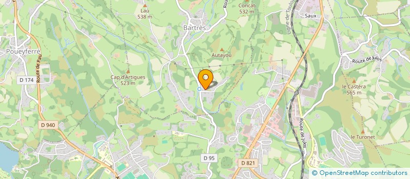 localisation de l'entreprise MADAME MELANIE LATOUR  BARTRES