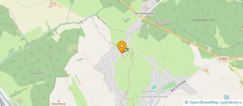 localisation de l'entreprise MADAME MELANIE LAUER à WŒLFLING-LES-SARREGUEMINES
