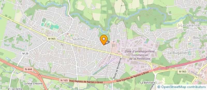 localisation de l'entreprise MADAME MELANIE LAURENT  SAUTRON