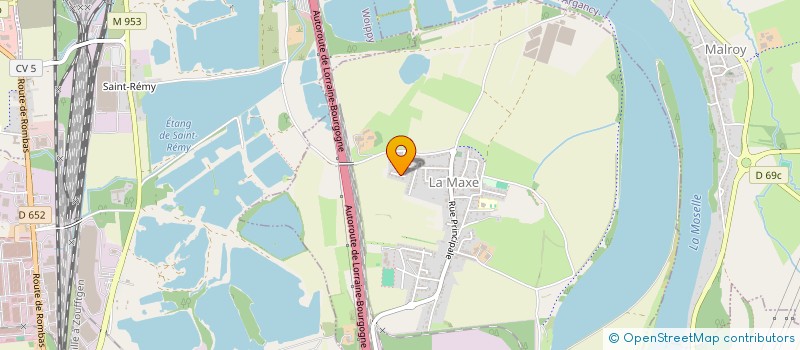 localisation de l'entreprise MADAME MELANIE LAURENT  LA MAXE