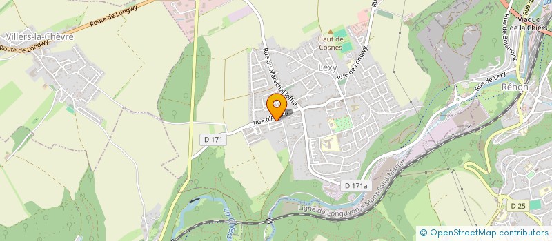 localisation de l'entreprise MADAME MELANIE LAURENT  LEXY