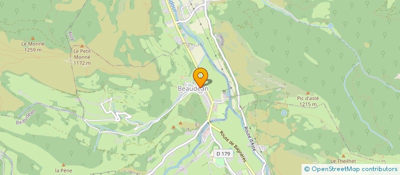 localisation de l'entreprise MADAME MELANIE LE CABEC  BEAUDEAN