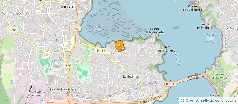 localisation de l'entreprise MADAME MELANIE LE LAY  DINARD