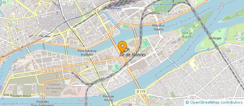 localisation de l'entreprise MADAME MELANIE LEBOEUF-DELORME  REZE