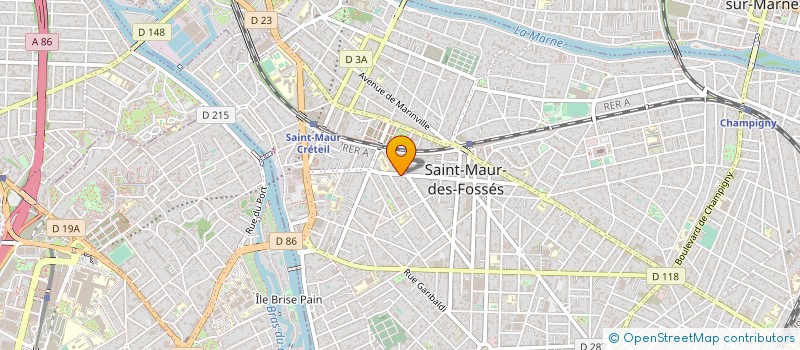 localisation de l'entreprise MADAME MELANIE LEBRAULT-MOREAU-DELAVAULT à SAINT-MAUR-DES-FOSSES